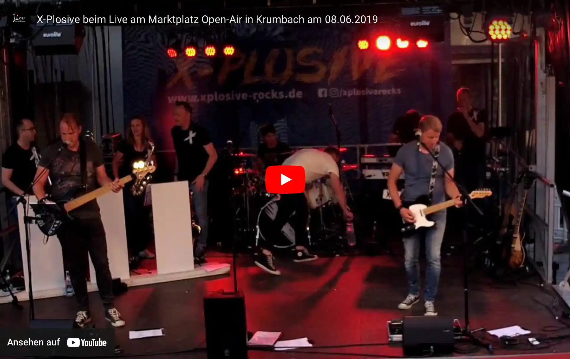 x-plosive live am marktplatz video